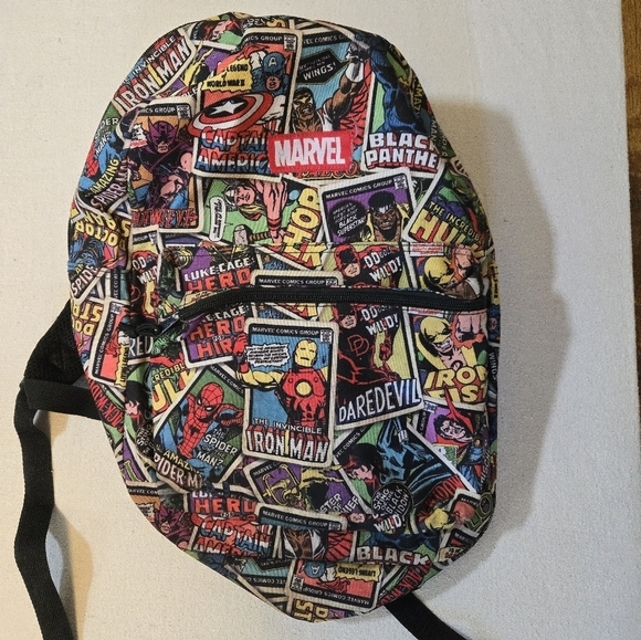 Marvel Other - Marvel Comic Print Backpack